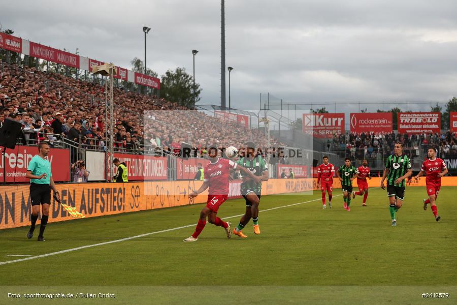 AKON Arena, Würzburg, 29.05.2024, sport, action, DFB, Fussball, Relegation, Relegation zur 3. Liga, H96, FWK, Hannover 96 II, FC Würzburger Kickers - Bild-ID: 2412579