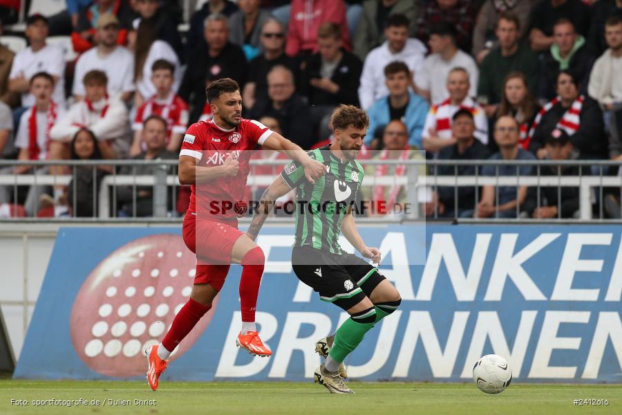 AKON Arena, Würzburg, 29.05.2024, sport, action, DFB, Fussball, Relegation, Relegation zur 3. Liga, H96, FWK, Hannover 96 II, FC Würzburger Kickers - Bild-ID: 2412616