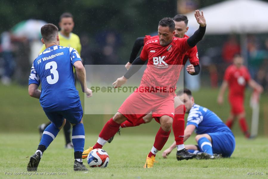 sport, action, TSV Sackenbach, TSV, Sportgelände, SVW, SV Waldbrunn II, Relegation KKL WÜ 11, Relegation, Fussball, Bischbrunn, BFV, 01.06.2024 - Bild-ID: 2413122