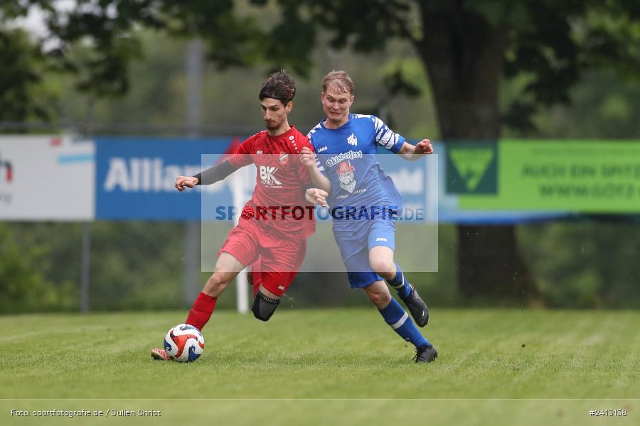 sport, action, TSV Sackenbach, TSV, Sportgelände, SVW, SV Waldbrunn II, Relegation KKL WÜ 11, Relegation, Fussball, Bischbrunn, BFV, 01.06.2024 - Bild-ID: 2413138 sport, action, TSV Sackenbach, TSV, Sportgelände, SVW, SV Waldbrunn II, Relegation KKL WÜ 11, Relegation, Fussball, Bischbrunn, BFV, 01.06.2024 - Bild-ID: 2413138