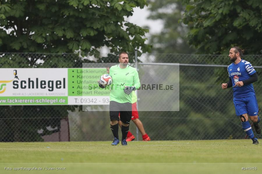 sport, action, TSV Sackenbach, TSV, Sportgelände, SVW, SV Waldbrunn II, Relegation KKL WÜ 11, Relegation, Fussball, Bischbrunn, BFV, 01.06.2024 - Bild-ID: 2413153