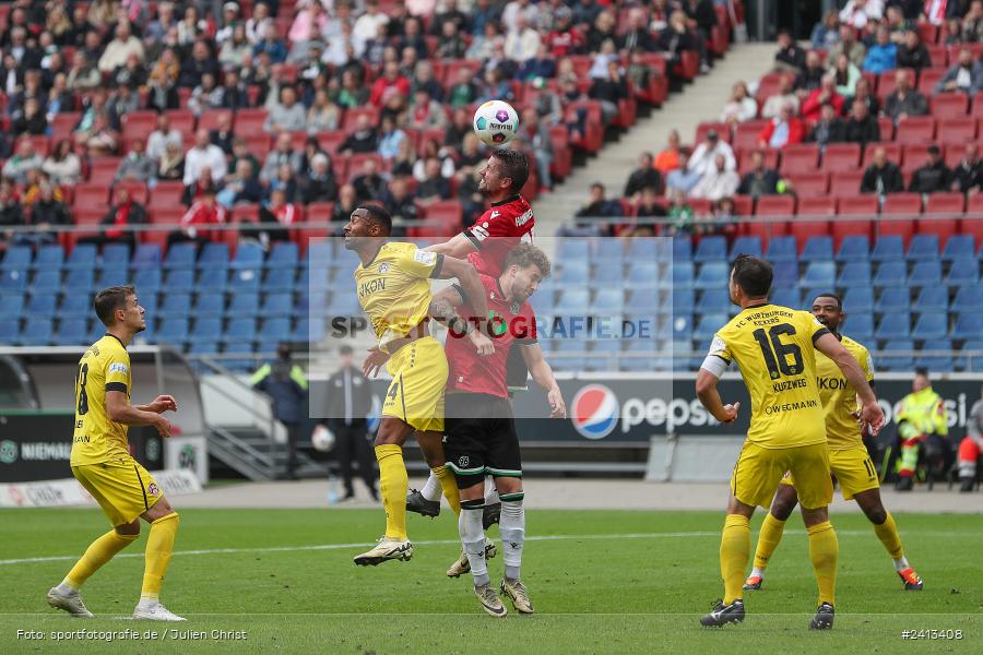 Heinz von Heiden Arena, Hannover, 02.06.2024, sport, action, DFB, Fussball, Regionalliga Nordost, Regionalliga Bayern, Relegation, Relegation zur 3. Liga, FWK, H96, FC Würzburger Kickers, Hannover 96 II - Bild-ID: 2413408