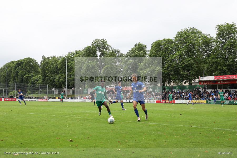 sport, action, Würzburger FV 04, Würzburg, WFV, TSV Großbardorf, TSV, Sepp Endres Sportanlage, Relegation, Landesliga Nordwest, Fussball, Bayernliga Nord, BFV, 01.06.2024 - Bild-ID: 2413412