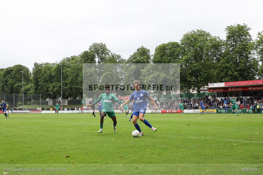 sport, action, Würzburger FV 04, Würzburg, WFV, TSV Großbardorf, TSV, Sepp Endres Sportanlage, Relegation, Landesliga Nordwest, Fussball, Bayernliga Nord, BFV, 01.06.2024 - Bild-ID: 2413413