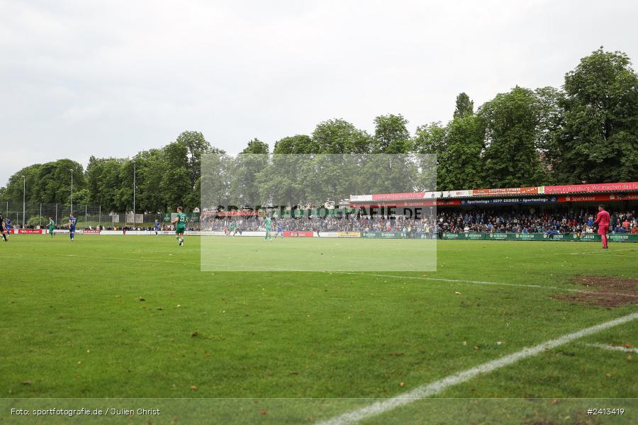 sport, action, Würzburger FV 04, Würzburg, WFV, TSV Großbardorf, TSV, Sepp Endres Sportanlage, Relegation, Landesliga Nordwest, Fussball, Bayernliga Nord, BFV, 01.06.2024 - Bild-ID: 2413419