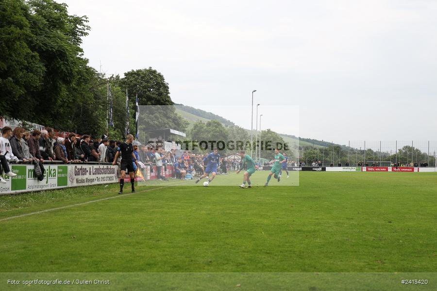 sport, action, Würzburger FV 04, Würzburg, WFV, TSV Großbardorf, TSV, Sepp Endres Sportanlage, Relegation, Landesliga Nordwest, Fussball, Bayernliga Nord, BFV, 01.06.2024 - Bild-ID: 2413420