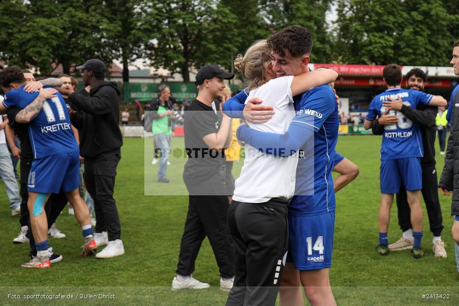 sport, action, Würzburger FV 04, Würzburg, WFV, TSV Großbardorf, TSV, Sepp Endres Sportanlage, Relegation, Landesliga Nordwest, Fussball, Bayernliga Nord, BFV, 01.06.2024 - Bild-ID: 2413422