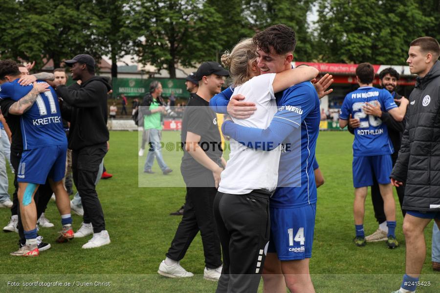 sport, action, Würzburger FV 04, Würzburg, WFV, TSV Großbardorf, TSV, Sepp Endres Sportanlage, Relegation, Landesliga Nordwest, Fussball, Bayernliga Nord, BFV, 01.06.2024 - Bild-ID: 2413423