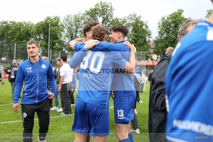 sport, action, Würzburger FV 04, Würzburg, WFV, TSV Großbardorf, TSV, Sepp Endres Sportanlage, Relegation, Landesliga Nordwest, Fussball, Bayernliga Nord, BFV, 01.06.2024 - Bild-ID: 2413424