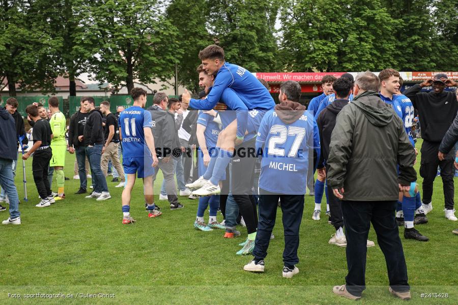 sport, action, Würzburger FV 04, Würzburg, WFV, TSV Großbardorf, TSV, Sepp Endres Sportanlage, Relegation, Landesliga Nordwest, Fussball, Bayernliga Nord, BFV, 01.06.2024 - Bild-ID: 2413428