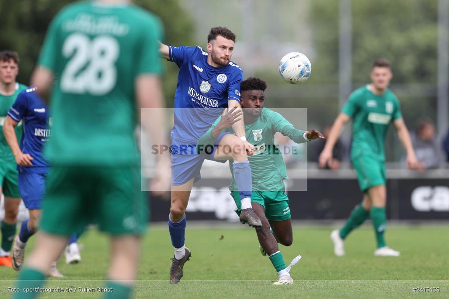 sport, action, Würzburger FV 04, Würzburg, WFV, TSV Großbardorf, TSV, Sepp Endres Sportanlage, Relegation, Landesliga Nordwest, Fussball, Bayernliga Nord, BFV, 01.06.2024 - Bild-ID: 2413433