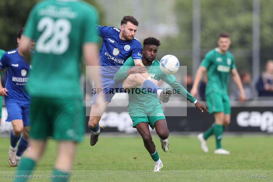 sport, action, Würzburger FV 04, Würzburg, WFV, TSV Großbardorf, TSV, Sepp Endres Sportanlage, Relegation, Landesliga Nordwest, Fussball, Bayernliga Nord, BFV, 01.06.2024 - Bild-ID: 2413434