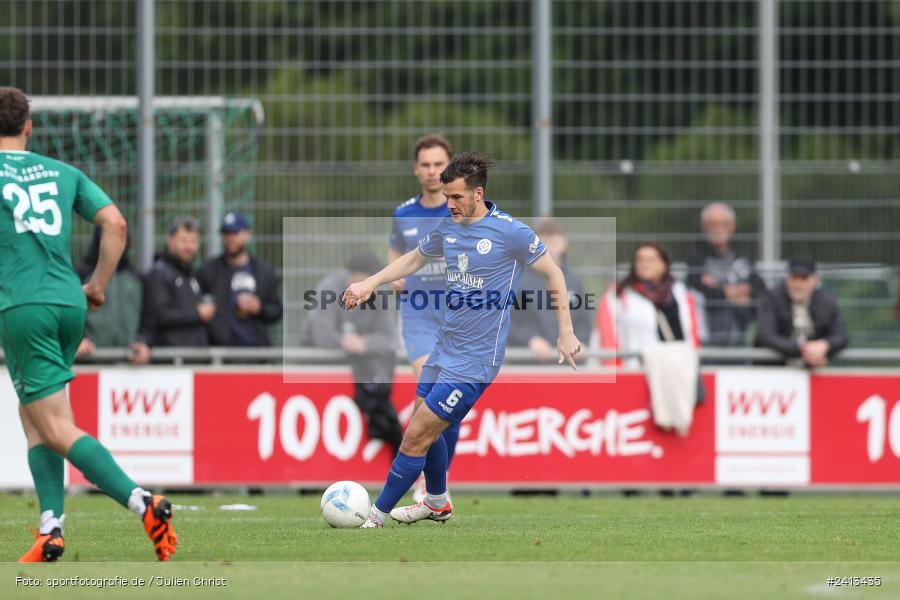 sport, action, Würzburger FV 04, Würzburg, WFV, TSV Großbardorf, TSV, Sepp Endres Sportanlage, Relegation, Landesliga Nordwest, Fussball, Bayernliga Nord, BFV, 01.06.2024 - Bild-ID: 2413435