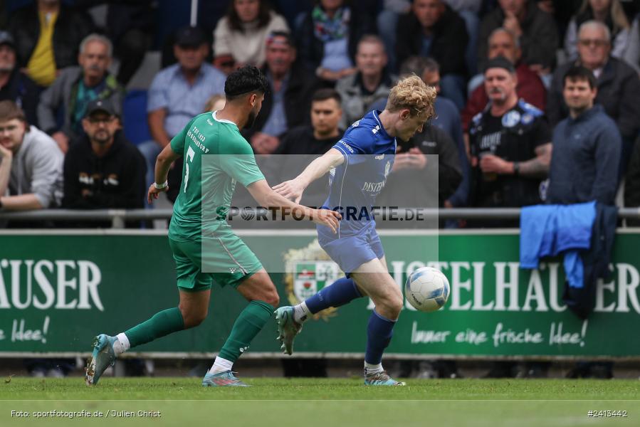 sport, action, Würzburger FV 04, Würzburg, WFV, TSV Großbardorf, TSV, Sepp Endres Sportanlage, Relegation, Landesliga Nordwest, Fussball, Bayernliga Nord, BFV, 01.06.2024 - Bild-ID: 2413442