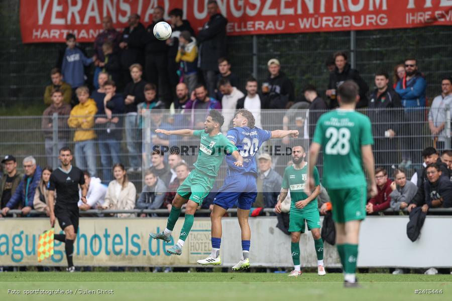 sport, action, Würzburger FV 04, Würzburg, WFV, TSV Großbardorf, TSV, Sepp Endres Sportanlage, Relegation, Landesliga Nordwest, Fussball, Bayernliga Nord, BFV, 01.06.2024 - Bild-ID: 2413444
