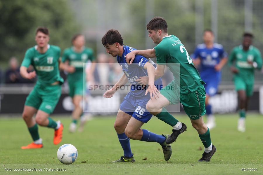 sport, action, Würzburger FV 04, Würzburg, WFV, TSV Großbardorf, TSV, Sepp Endres Sportanlage, Relegation, Landesliga Nordwest, Fussball, Bayernliga Nord, BFV, 01.06.2024 - Bild-ID: 2413454