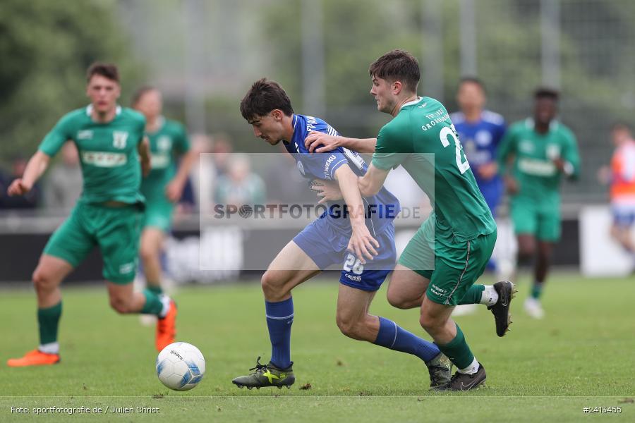 sport, action, Würzburger FV 04, Würzburg, WFV, TSV Großbardorf, TSV, Sepp Endres Sportanlage, Relegation, Landesliga Nordwest, Fussball, Bayernliga Nord, BFV, 01.06.2024 - Bild-ID: 2413455