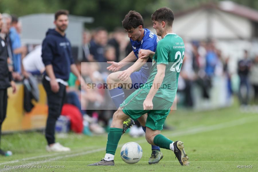 sport, action, Würzburger FV 04, Würzburg, WFV, TSV Großbardorf, TSV, Sepp Endres Sportanlage, Relegation, Landesliga Nordwest, Fussball, Bayernliga Nord, BFV, 01.06.2024 - Bild-ID: 2413456