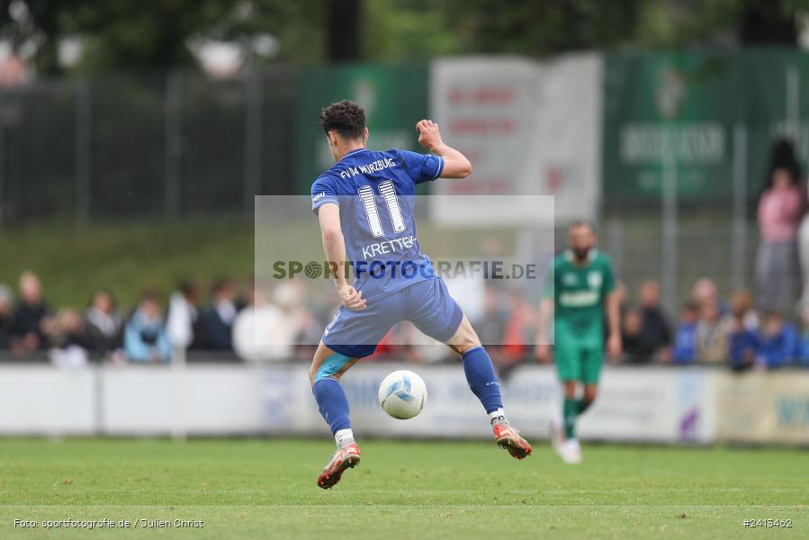 sport, action, Würzburger FV 04, Würzburg, WFV, TSV Großbardorf, TSV, Sepp Endres Sportanlage, Relegation, Landesliga Nordwest, Fussball, Bayernliga Nord, BFV, 01.06.2024 - Bild-ID: 2413462