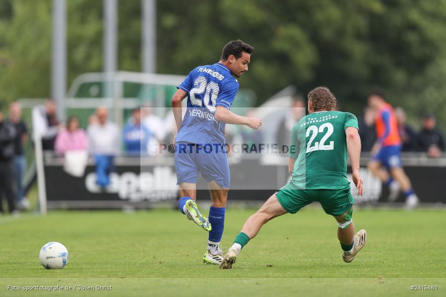 sport, action, Würzburger FV 04, Würzburg, WFV, TSV Großbardorf, TSV, Sepp Endres Sportanlage, Relegation, Landesliga Nordwest, Fussball, Bayernliga Nord, BFV, 01.06.2024 - Bild-ID: 2413481