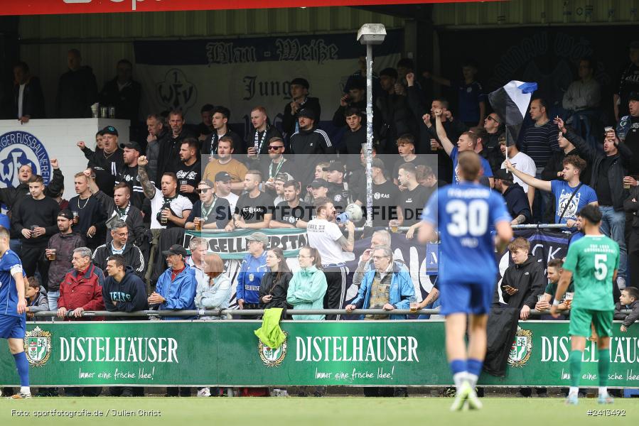 sport, action, Würzburger FV 04, Würzburg, WFV, TSV Großbardorf, TSV, Sepp Endres Sportanlage, Relegation, Landesliga Nordwest, Fussball, Bayernliga Nord, BFV, 01.06.2024 - Bild-ID: 2413492