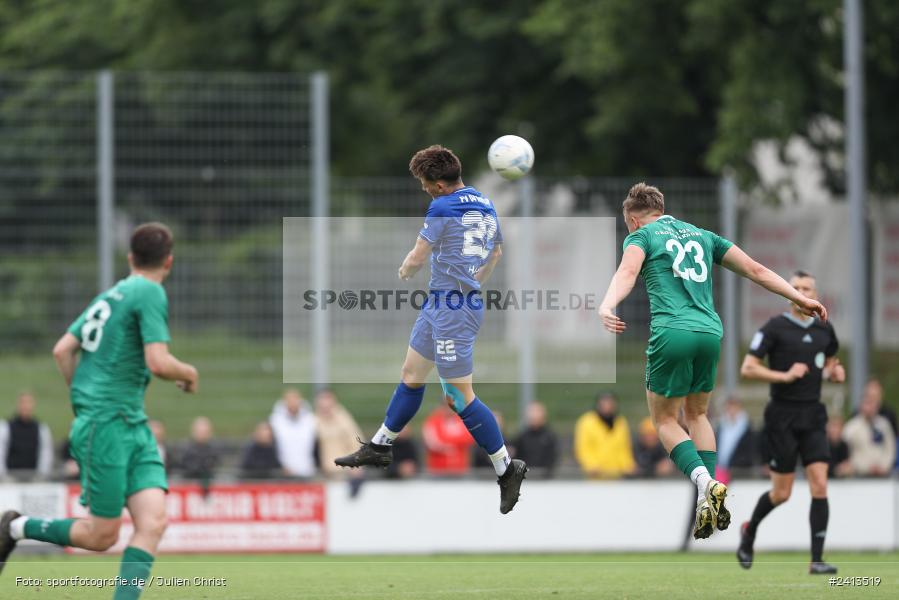 sport, action, Würzburger FV 04, Würzburg, WFV, TSV Großbardorf, TSV, Sepp Endres Sportanlage, Relegation, Landesliga Nordwest, Fussball, Bayernliga Nord, BFV, 01.06.2024 - Bild-ID: 2413519