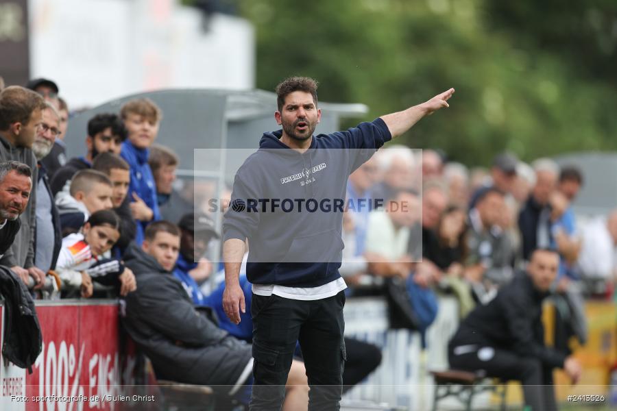 sport, action, Würzburger FV 04, Würzburg, WFV, TSV Großbardorf, TSV, Sepp Endres Sportanlage, Relegation, Landesliga Nordwest, Fussball, Bayernliga Nord, BFV, 01.06.2024 - Bild-ID: 2413526