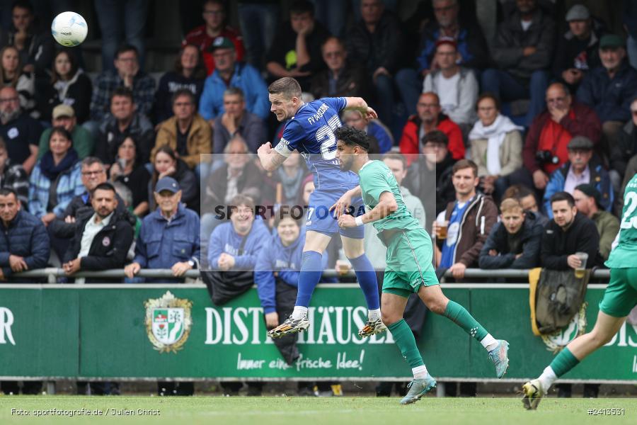 sport, action, Würzburger FV 04, Würzburg, WFV, TSV Großbardorf, TSV, Sepp Endres Sportanlage, Relegation, Landesliga Nordwest, Fussball, Bayernliga Nord, BFV, 01.06.2024 - Bild-ID: 2413531