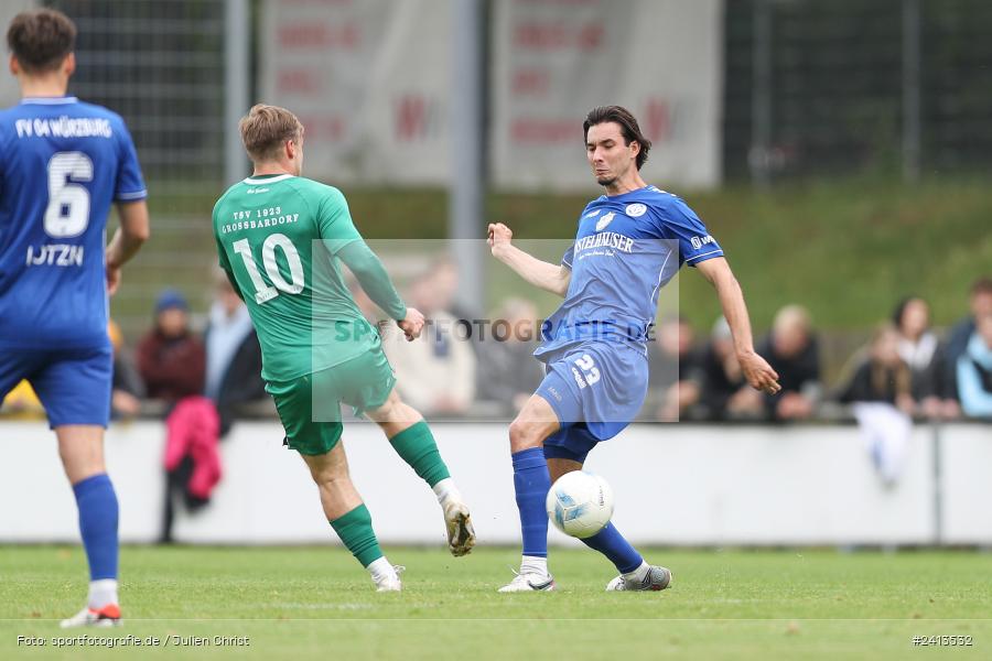 sport, action, Würzburger FV 04, Würzburg, WFV, TSV Großbardorf, TSV, Sepp Endres Sportanlage, Relegation, Landesliga Nordwest, Fussball, Bayernliga Nord, BFV, 01.06.2024 - Bild-ID: 2413532