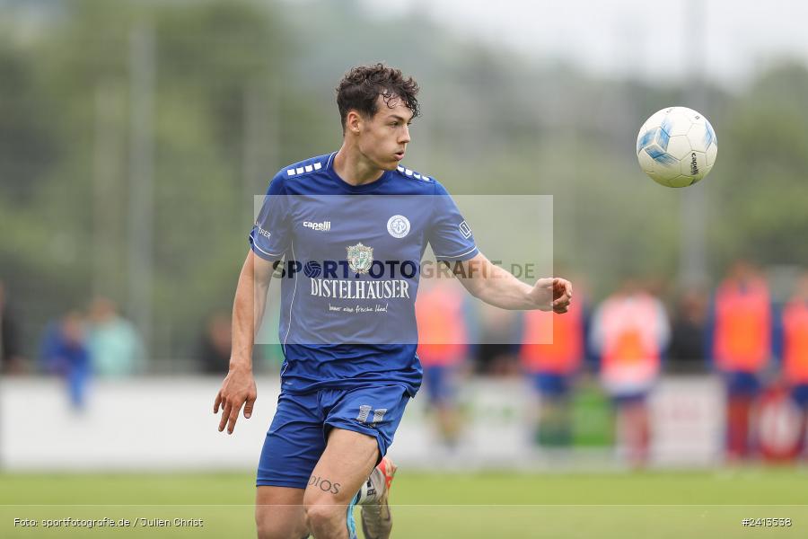 sport, action, Würzburger FV 04, Würzburg, WFV, TSV Großbardorf, TSV, Sepp Endres Sportanlage, Relegation, Landesliga Nordwest, Fussball, Bayernliga Nord, BFV, 01.06.2024 - Bild-ID: 2413538