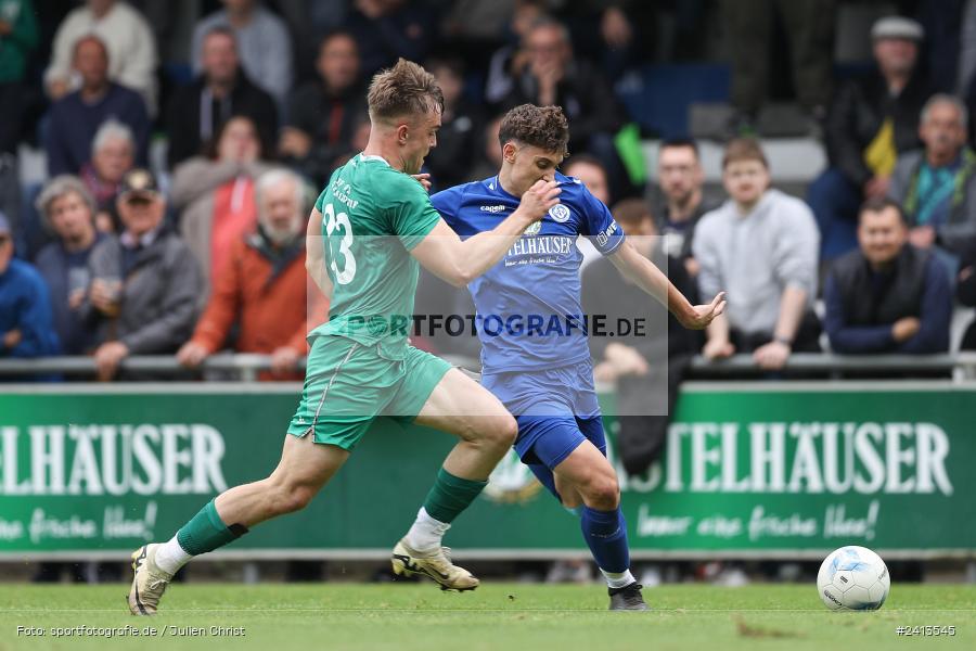 sport, action, Würzburger FV 04, Würzburg, WFV, TSV Großbardorf, TSV, Sepp Endres Sportanlage, Relegation, Landesliga Nordwest, Fussball, Bayernliga Nord, BFV, 01.06.2024 - Bild-ID: 2413545