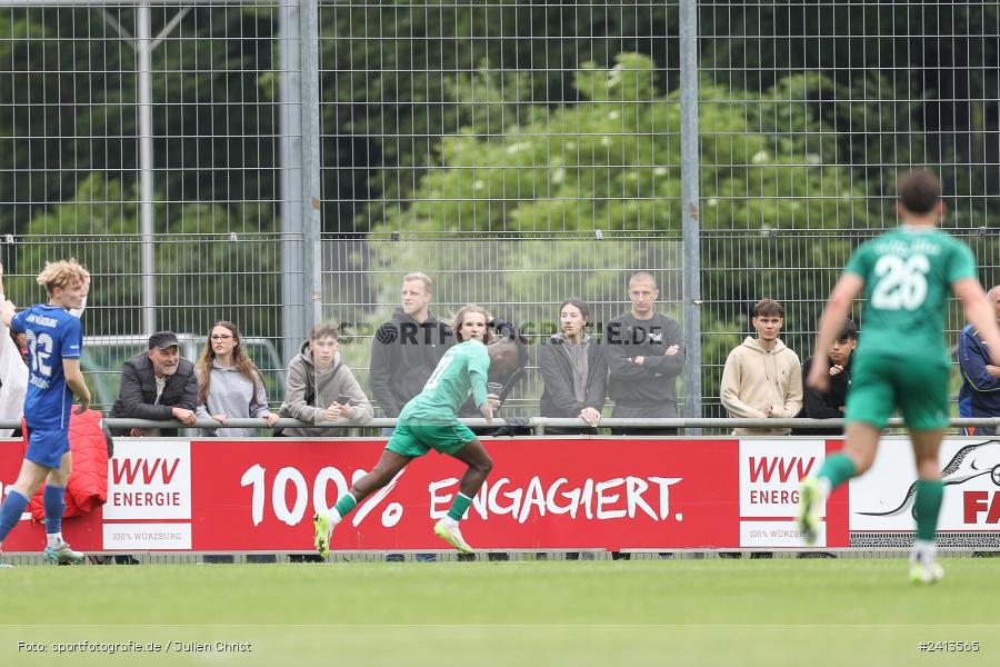 sport, action, Würzburger FV 04, Würzburg, WFV, TSV Großbardorf, TSV, Sepp Endres Sportanlage, Relegation, Landesliga Nordwest, Fussball, Bayernliga Nord, BFV, 01.06.2024 - Bild-ID: 2413565