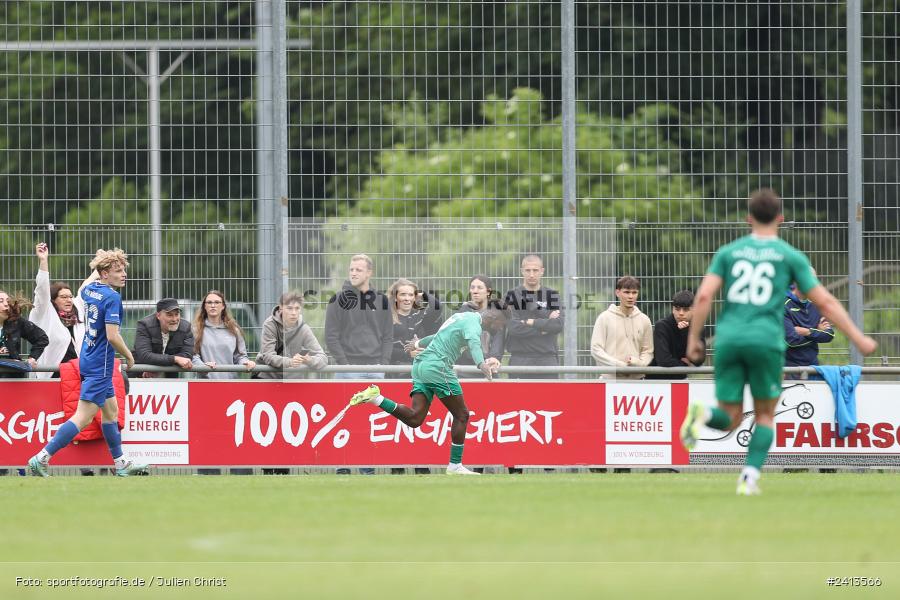 sport, action, Würzburger FV 04, Würzburg, WFV, TSV Großbardorf, TSV, Sepp Endres Sportanlage, Relegation, Landesliga Nordwest, Fussball, Bayernliga Nord, BFV, 01.06.2024 - Bild-ID: 2413566