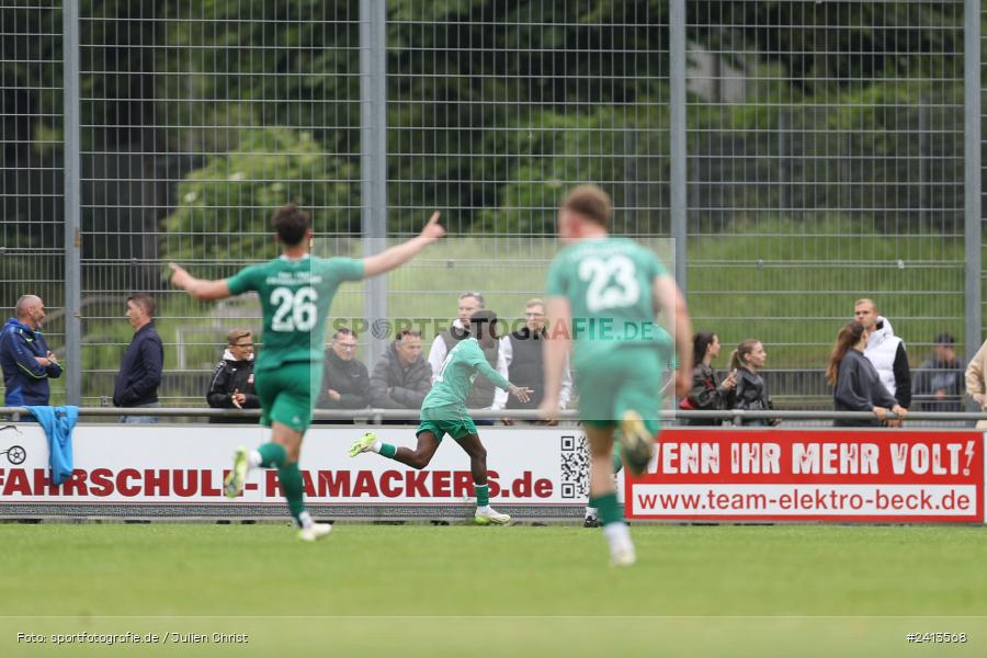 sport, action, Würzburger FV 04, Würzburg, WFV, TSV Großbardorf, TSV, Sepp Endres Sportanlage, Relegation, Landesliga Nordwest, Fussball, Bayernliga Nord, BFV, 01.06.2024 - Bild-ID: 2413568