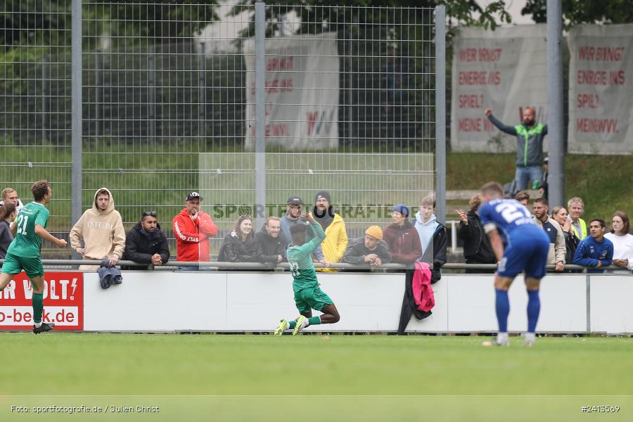 sport, action, Würzburger FV 04, Würzburg, WFV, TSV Großbardorf, TSV, Sepp Endres Sportanlage, Relegation, Landesliga Nordwest, Fussball, Bayernliga Nord, BFV, 01.06.2024 - Bild-ID: 2413569