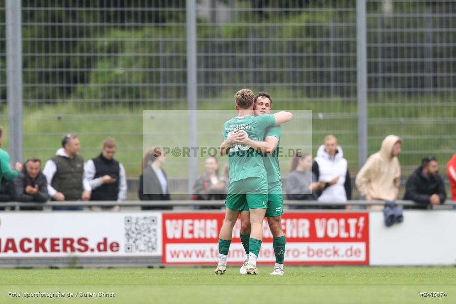 sport, action, Würzburger FV 04, Würzburg, WFV, TSV Großbardorf, TSV, Sepp Endres Sportanlage, Relegation, Landesliga Nordwest, Fussball, Bayernliga Nord, BFV, 01.06.2024 - Bild-ID: 2413574