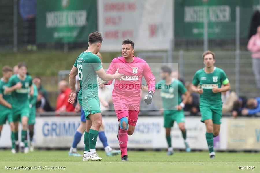 sport, action, Würzburger FV 04, Würzburg, WFV, TSV Großbardorf, TSV, Sepp Endres Sportanlage, Relegation, Landesliga Nordwest, Fussball, Bayernliga Nord, BFV, 01.06.2024 - Bild-ID: 2413589
