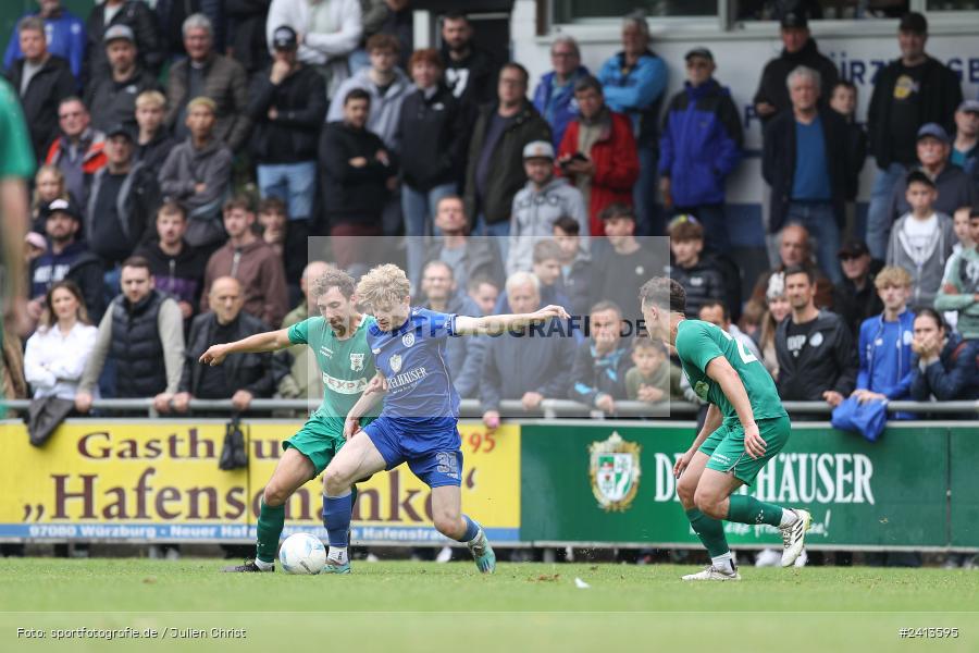 sport, action, Würzburger FV 04, Würzburg, WFV, TSV Großbardorf, TSV, Sepp Endres Sportanlage, Relegation, Landesliga Nordwest, Fussball, Bayernliga Nord, BFV, 01.06.2024 - Bild-ID: 2413595