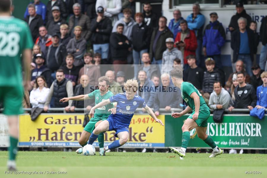 sport, action, Würzburger FV 04, Würzburg, WFV, TSV Großbardorf, TSV, Sepp Endres Sportanlage, Relegation, Landesliga Nordwest, Fussball, Bayernliga Nord, BFV, 01.06.2024 - Bild-ID: 2413596