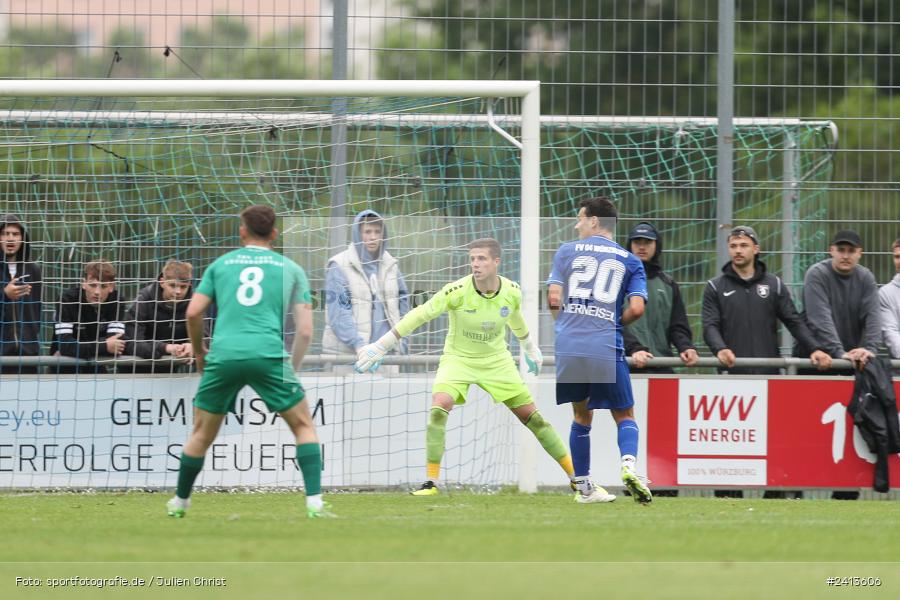 sport, action, Würzburger FV 04, Würzburg, WFV, TSV Großbardorf, TSV, Sepp Endres Sportanlage, Relegation, Landesliga Nordwest, Fussball, Bayernliga Nord, BFV, 01.06.2024 - Bild-ID: 2413606