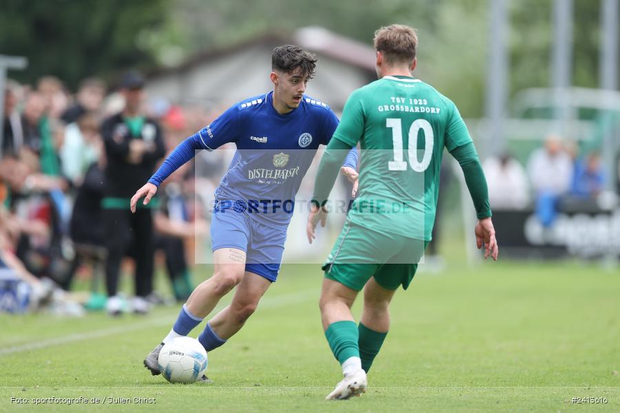 sport, action, Würzburger FV 04, Würzburg, WFV, TSV Großbardorf, TSV, Sepp Endres Sportanlage, Relegation, Landesliga Nordwest, Fussball, Bayernliga Nord, BFV, 01.06.2024 - Bild-ID: 2413616