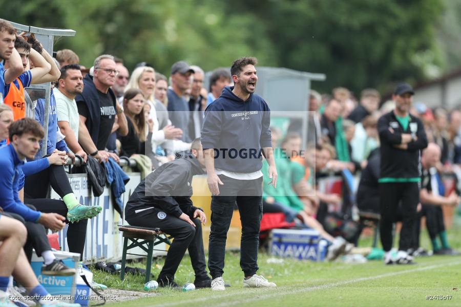 sport, action, Würzburger FV 04, Würzburg, WFV, TSV Großbardorf, TSV, Sepp Endres Sportanlage, Relegation, Landesliga Nordwest, Fussball, Bayernliga Nord, BFV, 01.06.2024 - Bild-ID: 2413617