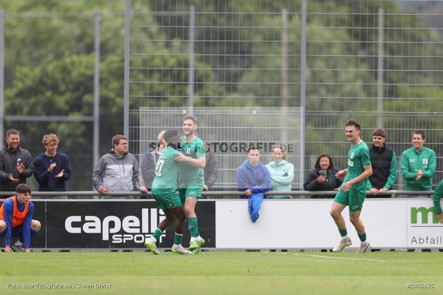 sport, action, Würzburger FV 04, Würzburg, WFV, TSV Großbardorf, TSV, Sepp Endres Sportanlage, Relegation, Landesliga Nordwest, Fussball, Bayernliga Nord, BFV, 01.06.2024 - Bild-ID: 2413635