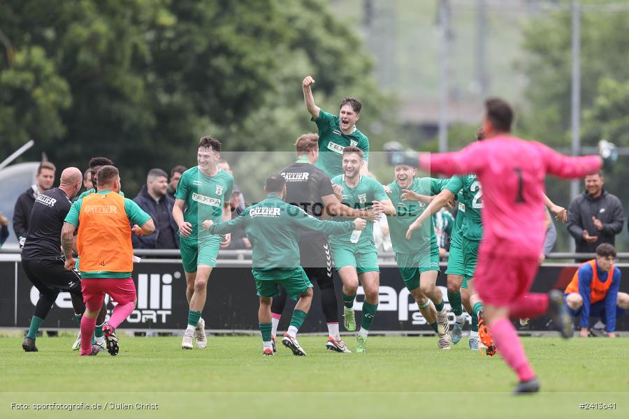 sport, action, Würzburger FV 04, Würzburg, WFV, TSV Großbardorf, TSV, Sepp Endres Sportanlage, Relegation, Landesliga Nordwest, Fussball, Bayernliga Nord, BFV, 01.06.2024 - Bild-ID: 2413641
