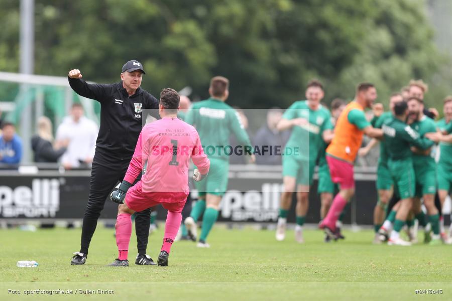 sport, action, Würzburger FV 04, Würzburg, WFV, TSV Großbardorf, TSV, Sepp Endres Sportanlage, Relegation, Landesliga Nordwest, Fussball, Bayernliga Nord, BFV, 01.06.2024 - Bild-ID: 2413643