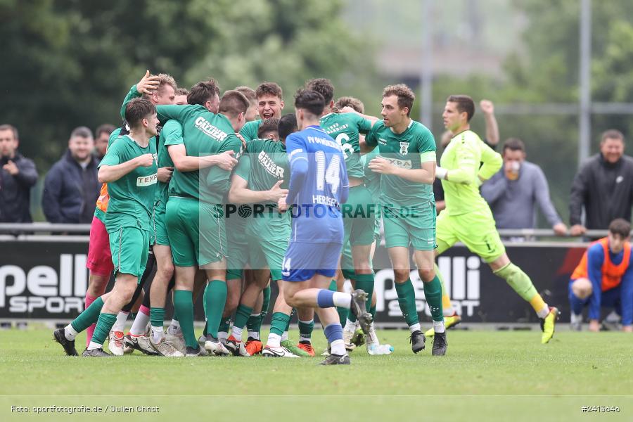 sport, action, Würzburger FV 04, Würzburg, WFV, TSV Großbardorf, TSV, Sepp Endres Sportanlage, Relegation, Landesliga Nordwest, Fussball, Bayernliga Nord, BFV, 01.06.2024 - Bild-ID: 2413646