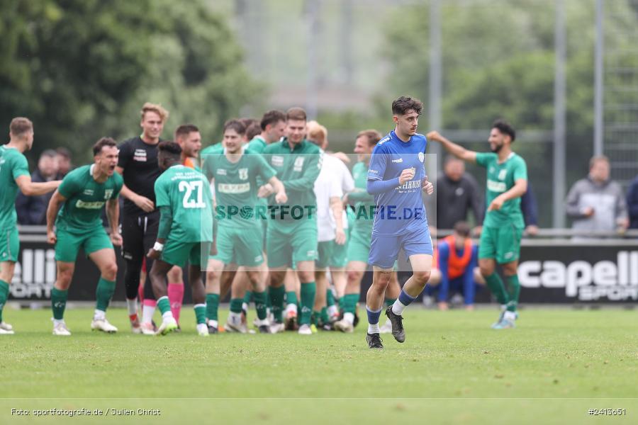 sport, action, Würzburger FV 04, Würzburg, WFV, TSV Großbardorf, TSV, Sepp Endres Sportanlage, Relegation, Landesliga Nordwest, Fussball, Bayernliga Nord, BFV, 01.06.2024 - Bild-ID: 2413651