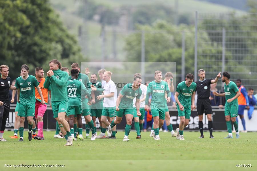 sport, action, Würzburger FV 04, Würzburg, WFV, TSV Großbardorf, TSV, Sepp Endres Sportanlage, Relegation, Landesliga Nordwest, Fussball, Bayernliga Nord, BFV, 01.06.2024 - Bild-ID: 2413653