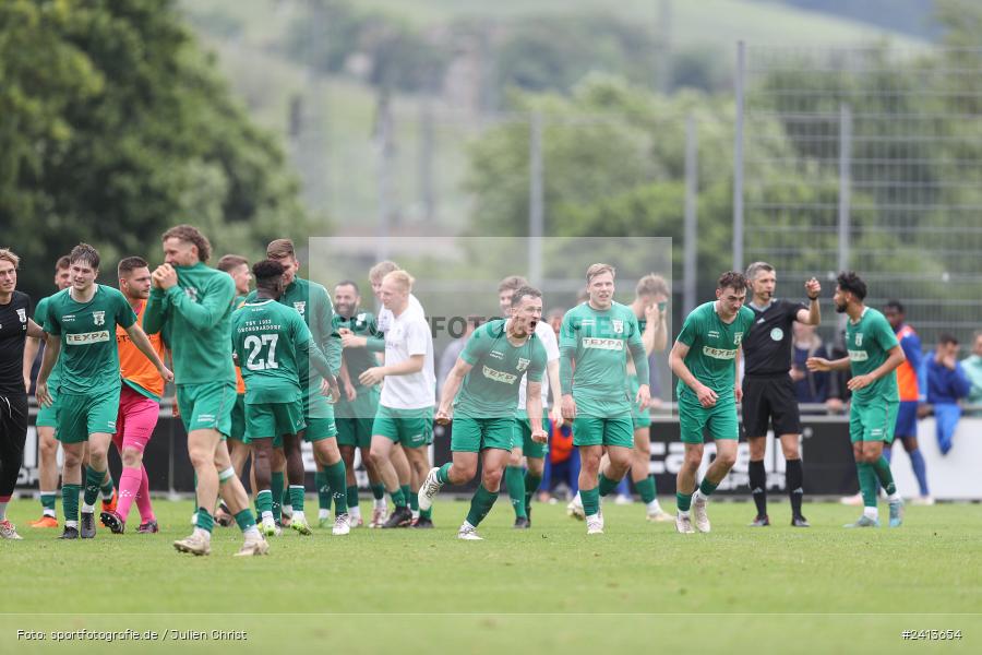 sport, action, Würzburger FV 04, Würzburg, WFV, TSV Großbardorf, TSV, Sepp Endres Sportanlage, Relegation, Landesliga Nordwest, Fussball, Bayernliga Nord, BFV, 01.06.2024 - Bild-ID: 2413654
