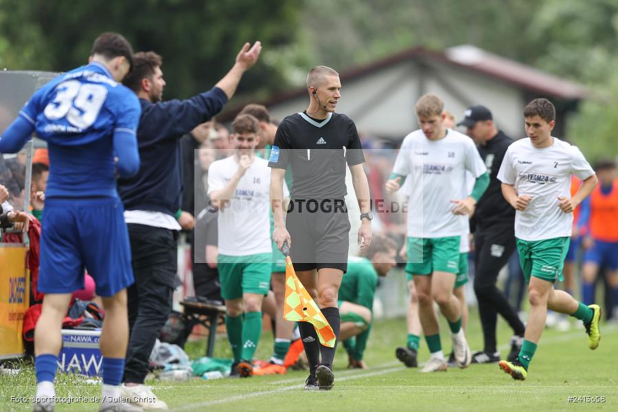 sport, action, Würzburger FV 04, Würzburg, WFV, TSV Großbardorf, TSV, Sepp Endres Sportanlage, Relegation, Landesliga Nordwest, Fussball, Bayernliga Nord, BFV, 01.06.2024 - Bild-ID: 2413658